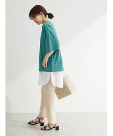 Green Parks 接触冷感裾リブＴシャツ