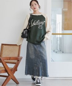 WEGO グラフィックニットBIGプルオーバー