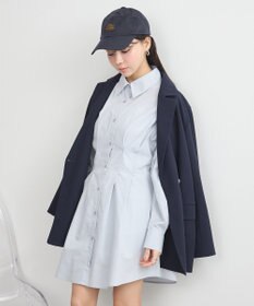 earth music&ecology ウエストタックシャツミニワンピース