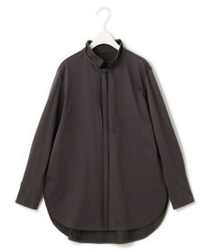 ICB 【洗える】ブラウスライクジャージー ボウタイデザインカットソー