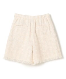 GRACE CONTINENTAL ツイードボックスタックショートパンツ