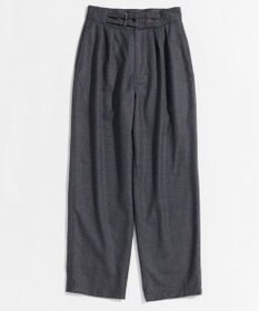 LENO SAXONY GURKHA TROUSERS 《UNISEX》サキソニーグルカパンツ