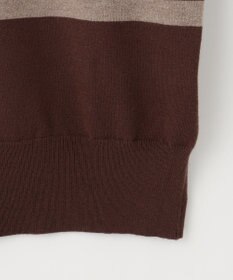 23区GOLF 【WOMEN/EC限定】カラーブロック モックニット