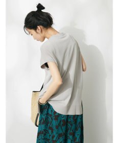 CRAFT STANDARD BOUTIQUE ＵＶカット接触冷感半袖ニットチュニック