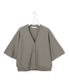 ICB L フライスリーブ Vネックカーディガン