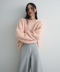 Green Parks 前後２ｗａｙキーネックシャギーニット