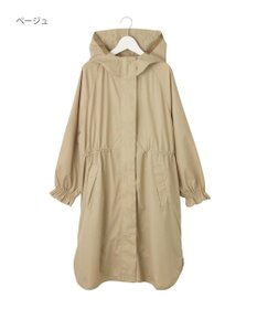 MOONBAT 【撥水】LIGNAGGIO ウエストギャザーフードコート