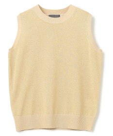 uncrave 【手洗い可】シアー ラメ ノースリーブニット（uncrave STANDARD）