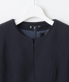 自由区 FORMAL 【お受験/セレモニーに】濃紺　洗える/衿取り外し　ワンピース+ジャケット
