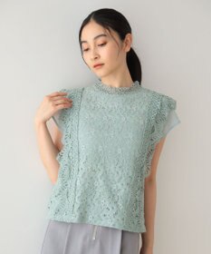 Green Parks ・Ｐｅｔｉｔ　Ｆｌｅｕｒ　フレンチレーシーブラウス