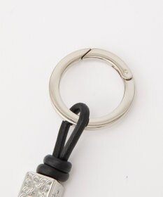 russet ［ノットモチーフ×メタルパーツ］レザーコードバッグチャーム（Z-223）