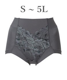BRADELIS New York 【BRADELIS NewYork peace】　細みえ快適綿混ショーツ25 補正下着 深め ハイウエスト お腹スッキリ