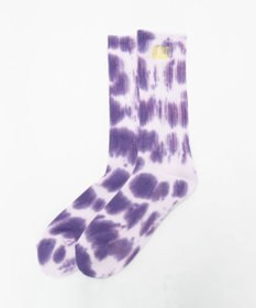 WEGO 刺繍ロゴタイダイソックス