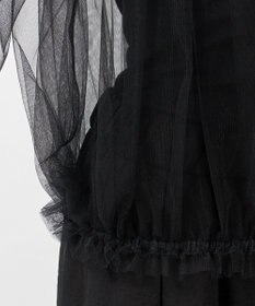 23区 S 【GOLD LABEL】チュール ギャザーブラウス