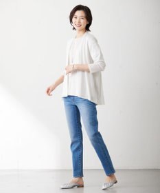 J.PRESS LADIES オーバルドロップ ネックレス