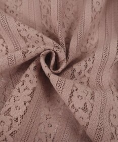 Tiaclasse 【洗える】幅広く活躍が期待できるボウタイレースブラウス