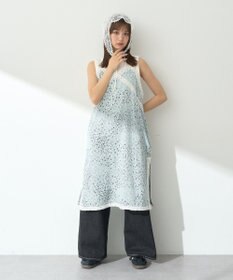 earth music&ecology タックホックデニムパンツ