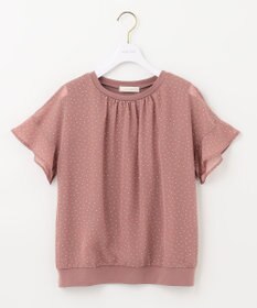 ANY SIS 【洗える】シフォンプリント ブラウス