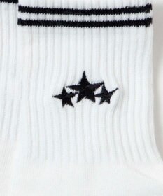 WEGO 底パイルスターラインソックス（14㎝丈）