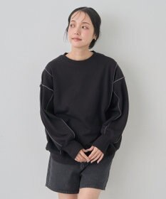 earth music&ecology 配色ルーズチュニック