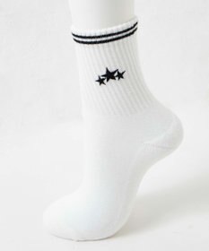 WEGO 底パイルスターラインソックス（14㎝丈）