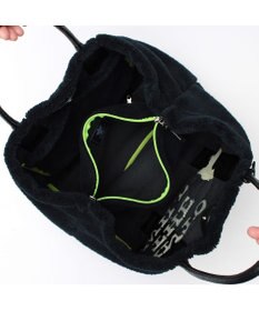 A.D.M.J. 【もこもこ】オスカー/コード刺しゅうキューブトート34cm(Dカン＋)