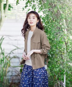 J.PRESS LADIES L 【洗える】コットン地柄 ニット