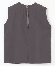 NAVE 【ReNAVE・洗える/撥水加工/接触冷感/UVケア/セットアップ】ナイロンタスラン ノースリブラウス