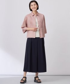 J.PRESS LADIES 【WEB限定カラーあり・洗える】FINE SLEEVELESS ニット タンクトップ