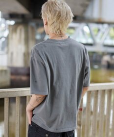 WEGO 【ユニセックス着用ITEM/MLサイズ展開】ステンシルロゴグラフィックT（SS）
