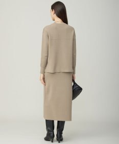 ICB L 【先行予約】コットンポリエステルスムース ニットスカート