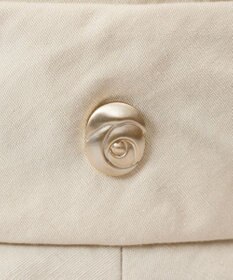 AURORA 【 LANVIN COLLECTION（ランバン コレクション） 】綿麻キャペリンハット