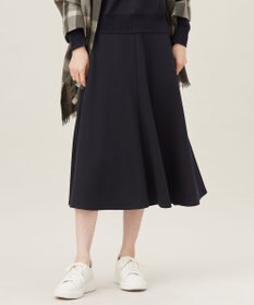 自由区 L 【セットアップ対応・洗える】ブークレダンボールフレア スカート