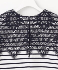 自由区 【洗える】レース Tシャツ