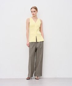 uncrave リブニット 2WAYタンクトップ