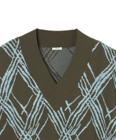 JOSEPH チェックニット　ベスト