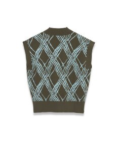 JOSEPH チェックニット　ベスト