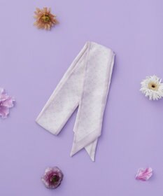 Maison de FLEUR モノグラム柄スカーフ