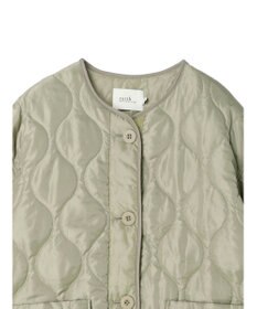 earth music&ecology キルティングハーフブルゾン