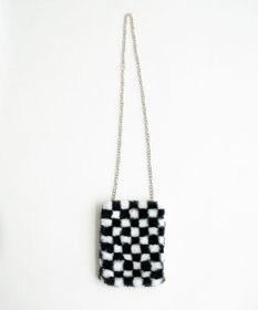 WEGO ファーチェーンミニショルダー