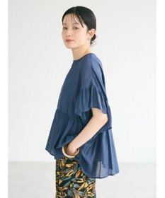 CRAFT STANDARD BOUTIQUE ウ゛ィンテージボイルティアード切替ブラウス