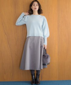 組曲 L マットサテンノーブルスカート