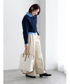 Te chichi コンパクトクルーネックニット【AOYAMA FASHION ASSOCIATION × Te chichi】