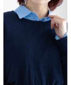 Te chichi コンパクトクルーネックニット【AOYAMA FASHION ASSOCIATION × Te chichi】