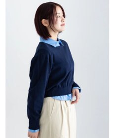 Te chichi コンパクトクルーネックニット【AOYAMA FASHION ASSOCIATION × Te chichi】