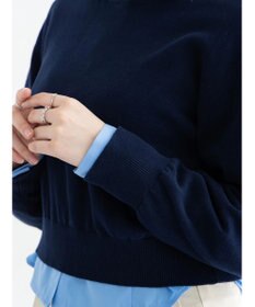 Te chichi コンパクトクルーネックニット【AOYAMA FASHION ASSOCIATION × Te chichi】