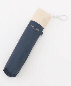 ANY SIS 【晴雨兼用/UVカット・遮光】バイカラーライト 折りたたみ傘