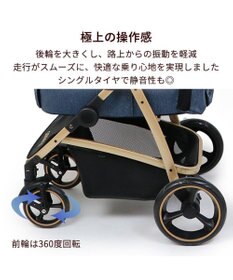 smooca プレミアム ペットカート 《デニム調》 / PET PARADISE