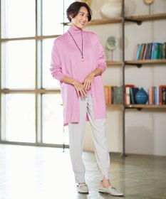 自由区 【洗える/Sサイズ有】カシミヤシルクブレンド ニットカーディガン