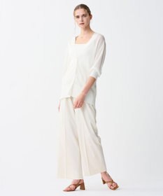 uncrave リネンニット スクエアタンクトップ